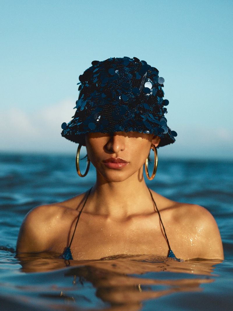 Marsella Rea Beauty Dip in Vogue Mexico by Matthew Sprout — Anne